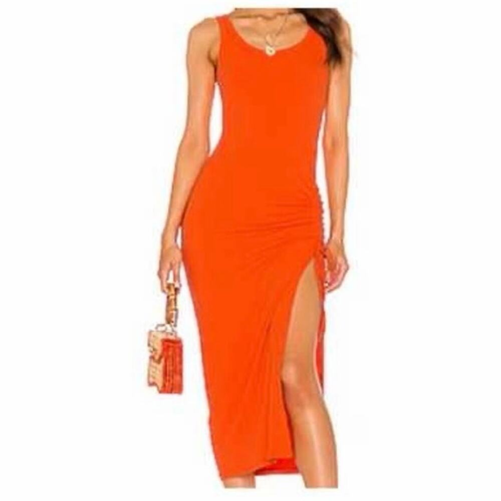 L*Space sandpiper dress orange small